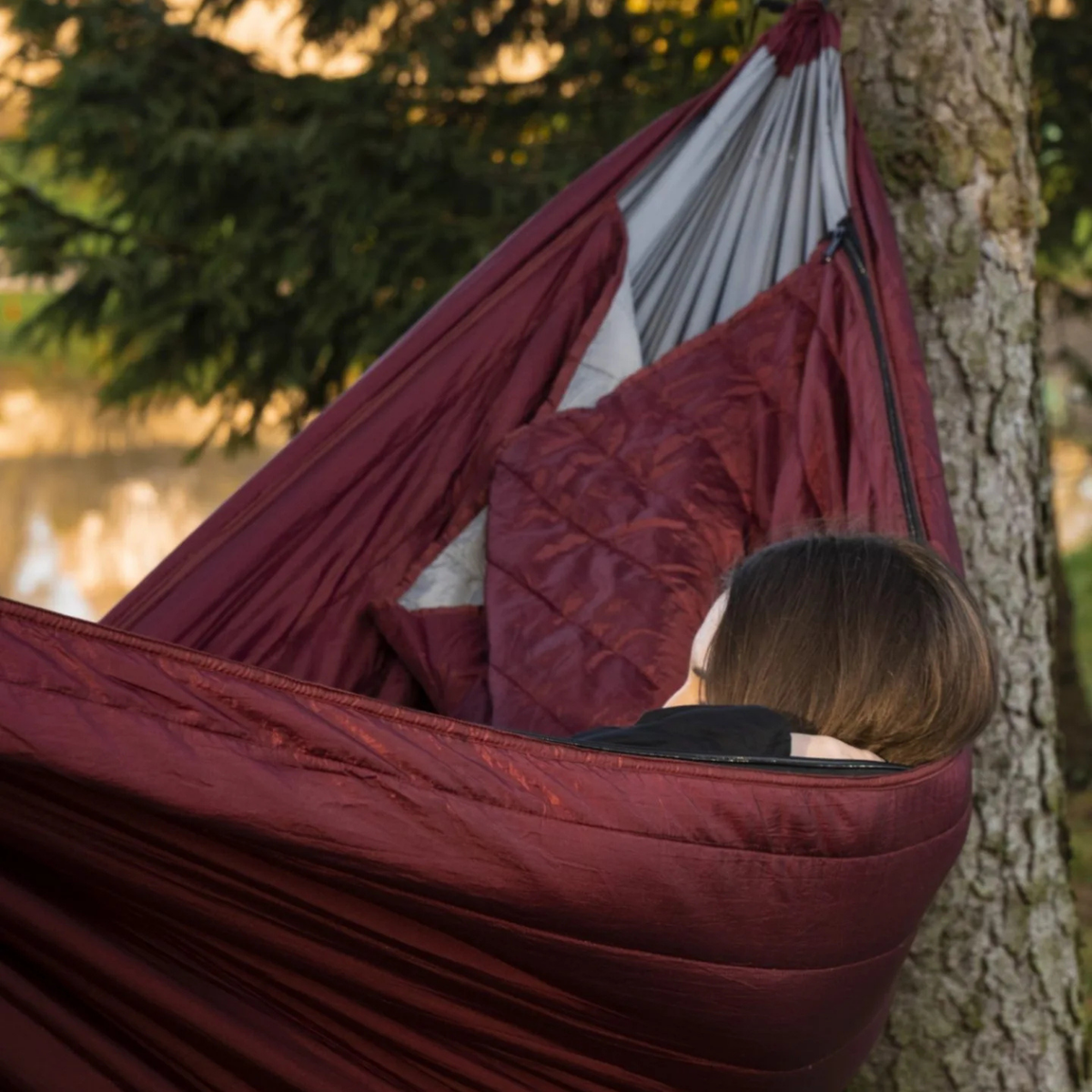 Hamac isolant camping vert | Forën