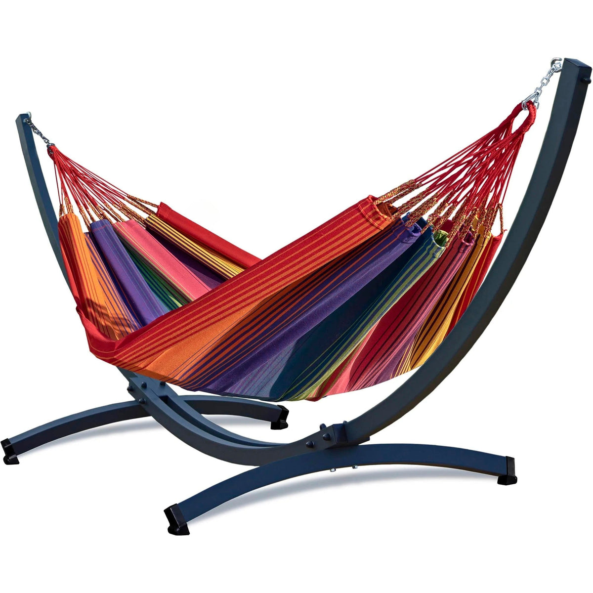 Hamac sur pied multicolore 2 places | Rïva