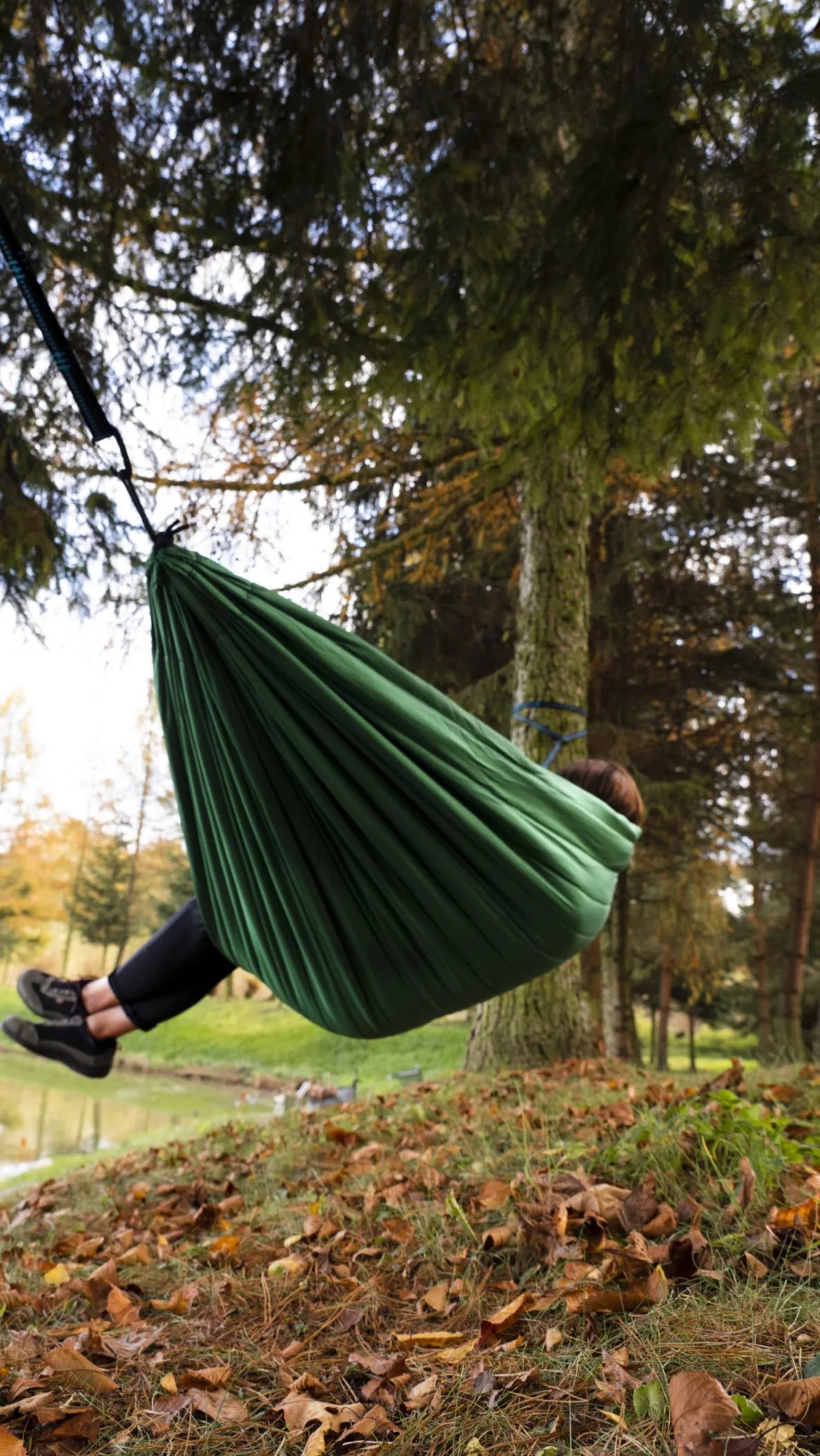 Hamac isolant camping vert | Forën