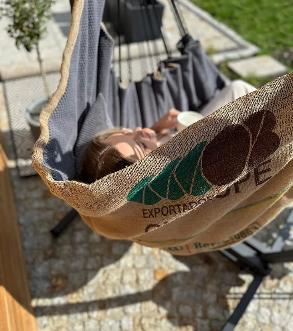 Fauteuil suspendu en toile de jute | Sumatra