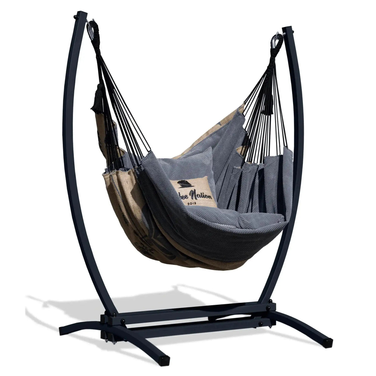 Fauteuil avec support jute | Duvën