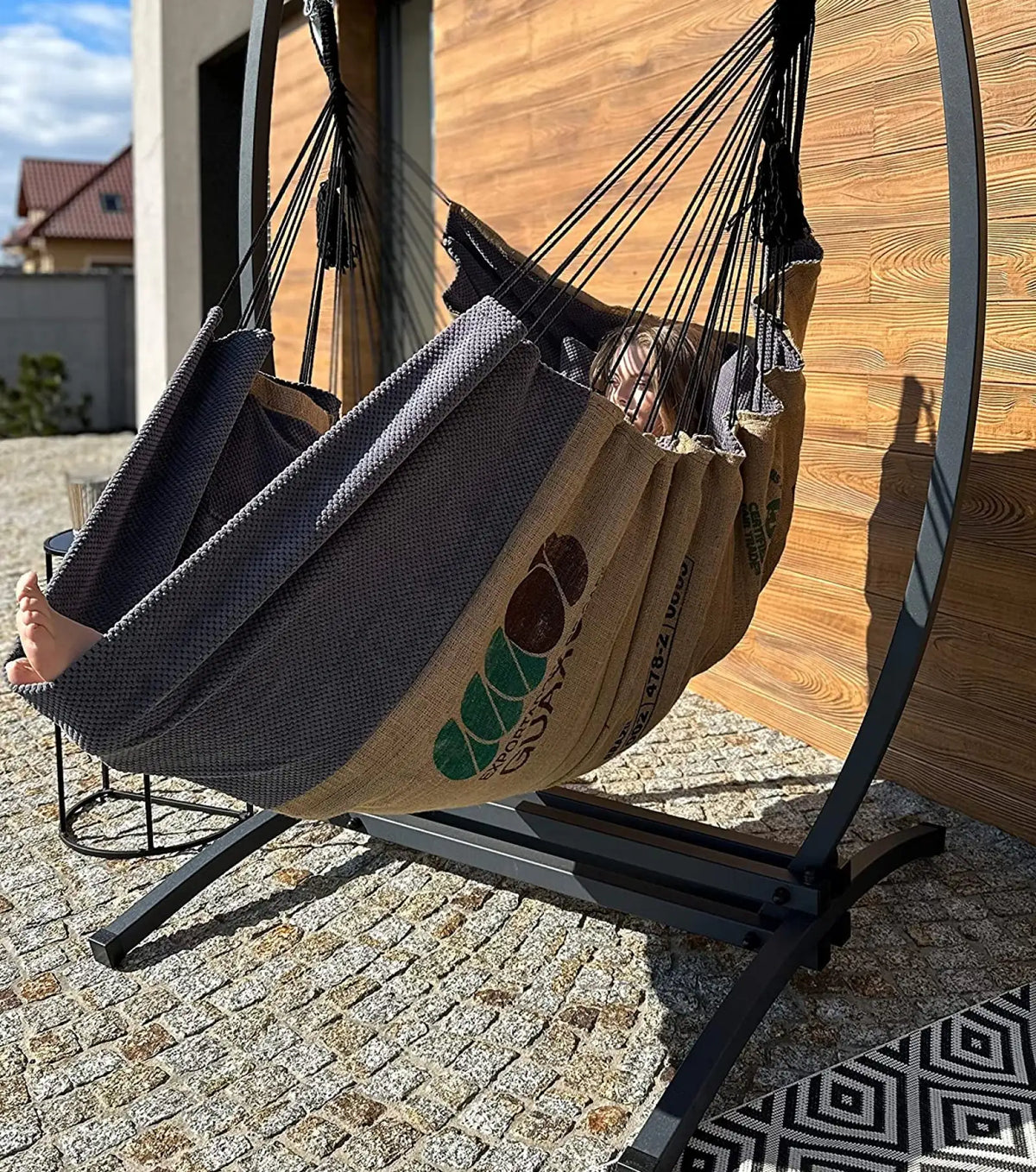 Fauteuil suspendu en toile de jute | Sumatra